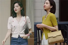 夏天不一定穿裙子才好看，今年流行“短衫+九分裤”，适合小个子图片