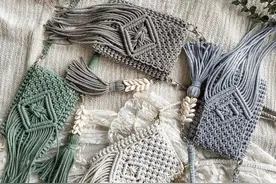 自从学会用绳子这样编，再也不用花高价买手机包，款式独一无二图片