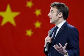 马克龙刚从中国带回200亿美元大单，法国国会宣布：组团窜访台岛图片