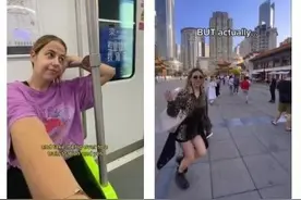 “那你偏要去中国什么意思？” “去看看City不City啊~”图片