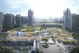 12.5万方！东莞“旗云城市广场”开工图片