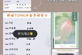 韩语TOPIK单词背诵2022.11.05图片