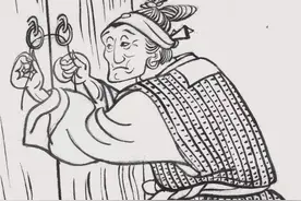 民间故事：接生婆夜宿荒庙，小道士捂住她的嘴说：出声就没命了图片