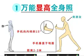 对象拍照，不会拍不会摆，她照着学你照着拍，好看照片拍出来图片