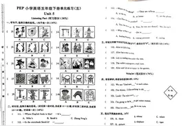五年级下册英语第五单元-Unit 5 Whose dog is it?图片