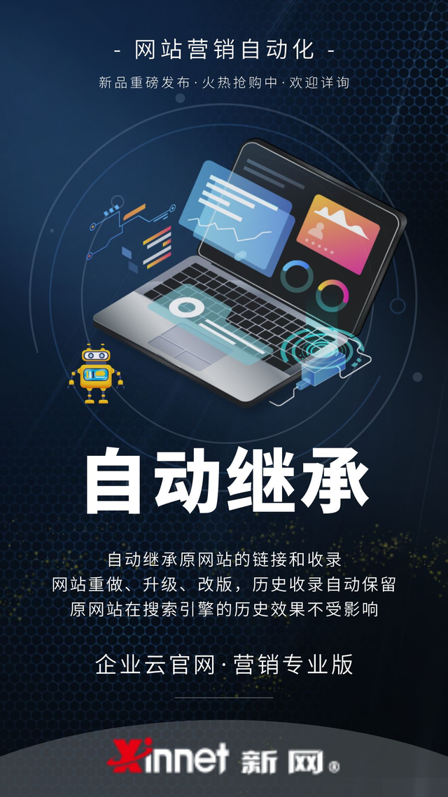 企业云官网6大要素,轻松实现网站营销自动化