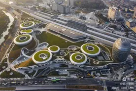 嘉兴站南广场图片