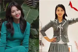 被刘涛惊艳到了！满屏都是“裙子+运动鞋”搭配，特时髦有女人味图片
