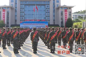 欢送新兵入伍！十堰300余名优秀青年奔赴军营图片
