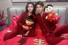 韩安冉大婚在即脸很肿，宋浩然晒婚房亲密照，网友热评：僵尸新娘图片