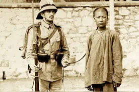 清政府给列强赔款的4亿5千万两白银，折合现在多少人民币？图片