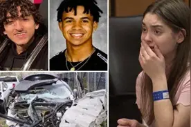 17岁少女被分手，开车载男友同归于尽！她独自存活装失忆狂欢图片