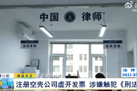 《诉帮律师时间》：注册空壳公司虚开发票 涉嫌触犯《刑法》图片