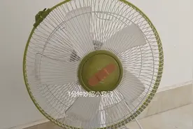 电风扇不管多脏，只需个塑料袋，不用拆卸，马上和新的一样无灰尘图片