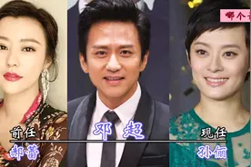 男明星的前任与现任对比，王宝强两任差距大，陈建斌审美未曾改变图片