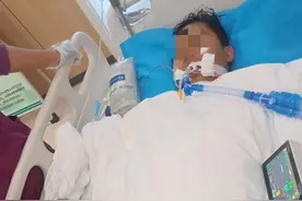 山东28岁小伙突患肝衰竭，每天需3000毫升血救治不限血型，当地正组织献血应急图片