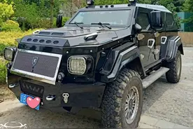 偶遇1600万的骑士十五世防弹车，比劳斯莱斯幻影贵，售价感人图片