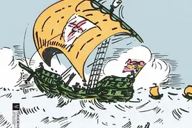 航海，一场与天斗、与海斗、与人斗的特殊战争图片