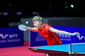 王曼昱4比0完胜陈幸同，中国女乒连续两届揽四强，世乒赛变全国赛图片