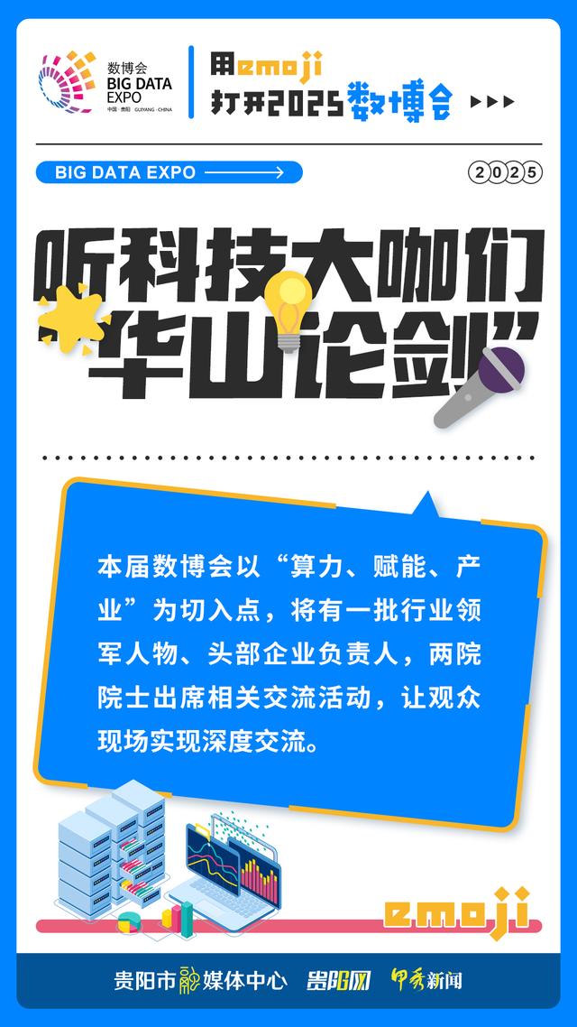 【海报】用emoji打开2025数博会