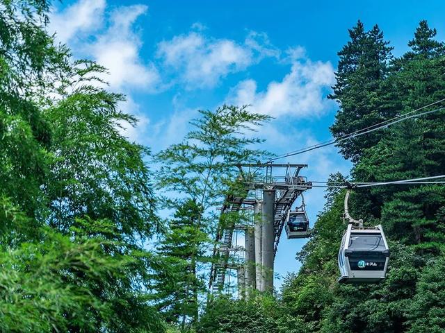 明月山门票 缆车套票上架抖音团购啦!