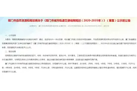 重磅！厦门完整版轨道交通图公示！涉及12条线路图片