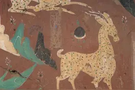 敦煌莫高窟壁画中的四大瑞兽图片