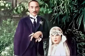 名人结婚照，18岁的于凤至，30岁的宋美龄，个个新婚燕尔风华绝代图片