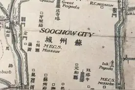 苏州地图留存图片