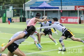 全国腰旗橄榄球爱好者约战苏州图片