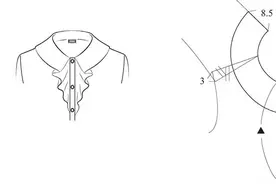 各种领子的设计裁剪图(三)图片