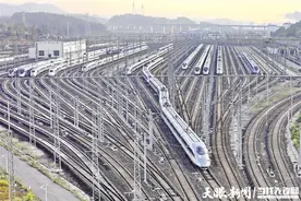 坐着高铁看贵州｜一个省会城市为什么有22个高铁站？图片