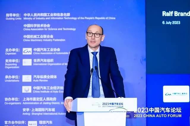 大众汽车集团董事长兼首席执行官贝瑞德在中国汽车论坛致辞