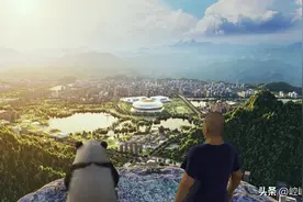 跟着花花看大运会！《新千里江山图·活力四川》太巴适了图片