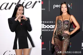 音乐青春无敌！JISOO百折小短裙、艾蜜莉亚火辣全透视图片