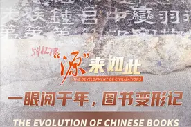 “源”来如此丨一眼阅千年，图书变形记图片