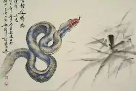 “人心不足蛇吞象”图片
