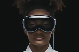 富人的新玩具，苹果VR眼镜图片
