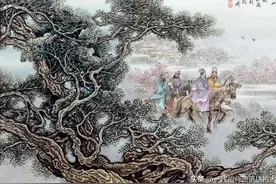 张松茂瓷板画拍卖成交价格如何？作品赏析图片