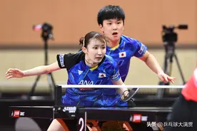 张本智和豪言混双夺冠，惨遭打脸！被国乒零封出局图片