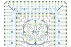 「钩编图解」精选的50个钩花图案，也许用得到！图片