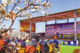 千亩梨园花开盛 乡村振兴气象新图片
