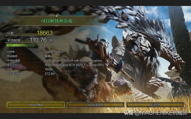 2025年游戏本巅峰之选：RTX5070Ti+R9 7945HX终极评测
