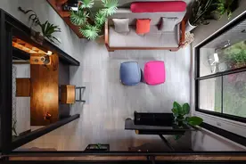 60后夫妻的退休生活，住83㎡小家，一房三厅带院子，真羡慕图片