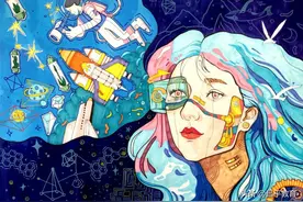 脑洞大开！一起来看昌平娃炫酷的科学幻想画图片
