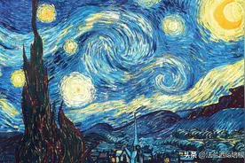 牛尿“染黄”的月亮，挂在梵高《星空》上，揭开罕见黄色颜料之谜图片