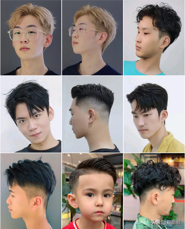男生发型设计与脸型搭配图片,男士发型别乱剪,最帅还是这3种,简单立体