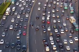 济南经十路，全国最长的城市主干道图片