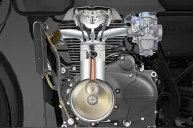 单缸发动机的立式和卧式，到底有什么不同？谁更好？图片