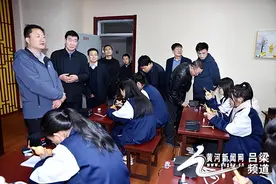 山西省教育厅职成处在徐特立高级职业中学实地督导调研图片